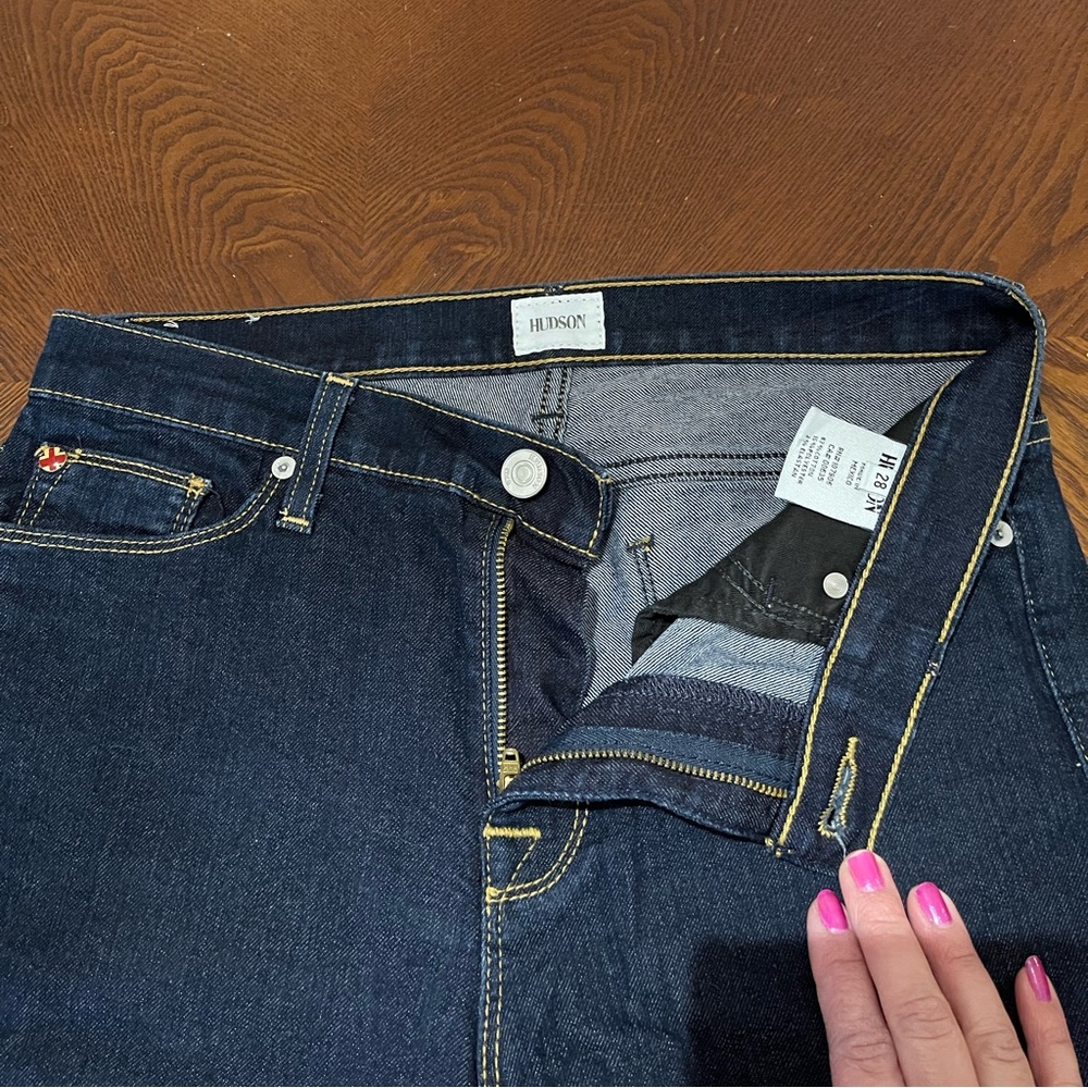 Hudson dark wash jeans